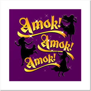 Amok! Amok! Amok! Posters and Art